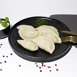 Вареники с адыгейским сыром и шпинатом Testo Myaso