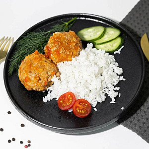 Тефтели мясные с рисом Testo Myaso